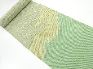 アンティーク　絽綴れ霞模様織出し八寸帯地反物